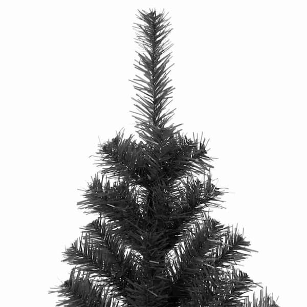 Julgran Svart 180 cm PVC