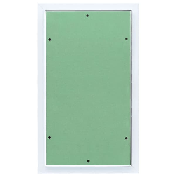 Åtkomstpanel Grön och Silver 35 x 55 cm Aluminium och gips