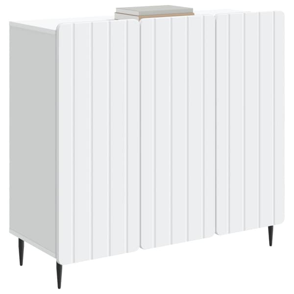 Sideboard Vit 89 x 34,5 x 82 cm Konstruerat trä