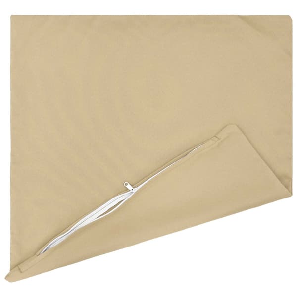 Kuddöverdrag 6 st HEERLEN Beige 65 x 65 cm Polyester
