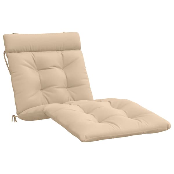Solstol Kudde VIANEN 100% Polyester Gräddvit 200 x 90 x 8 cm