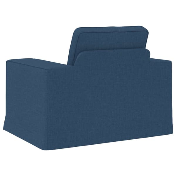 Soffa Blå 103 x 80 x 82 cm tyg
