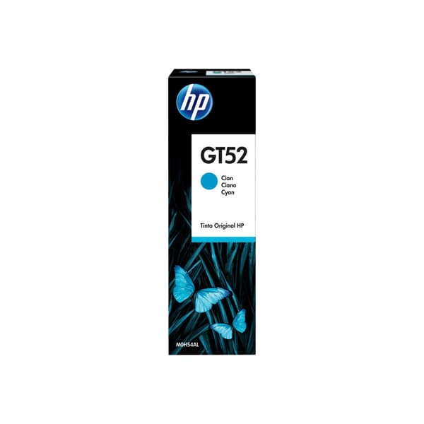 HP GT52 - cyan - original - påfyllnadsbläck