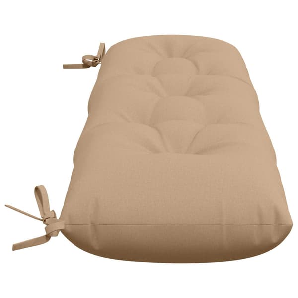 2-delade Bänk Kuddar VIANEN 100% Polyester Sand