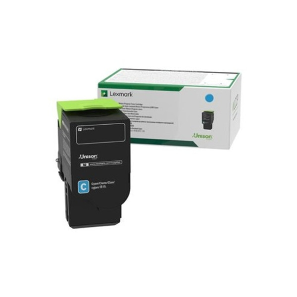 Lexmark - Extra lång livslängd - cyan - original - tonerkassett - LCCP, LRP