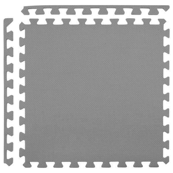 Golvmatta 40 pcs Grå 14,4 m² EVA-skum