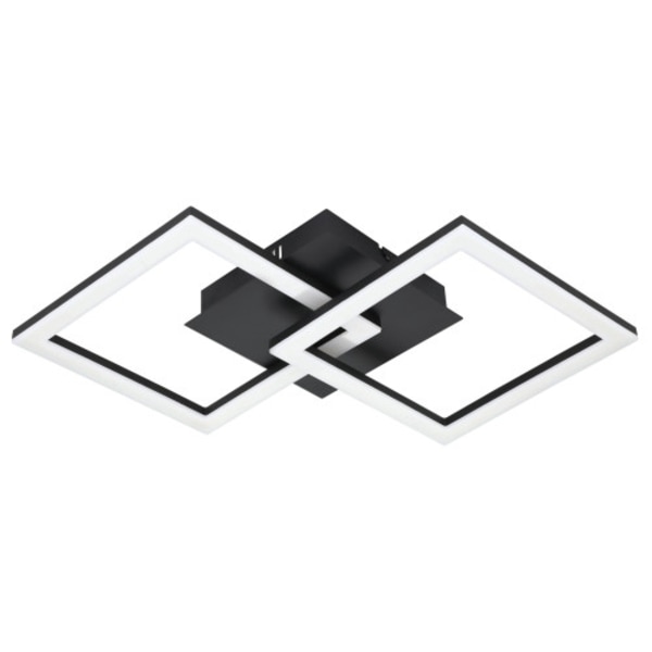 EGLO Paranday-Z Smart Ceiling Lamp – Black, 52.5x31 cm, Zigbee & Bluetooth Svart