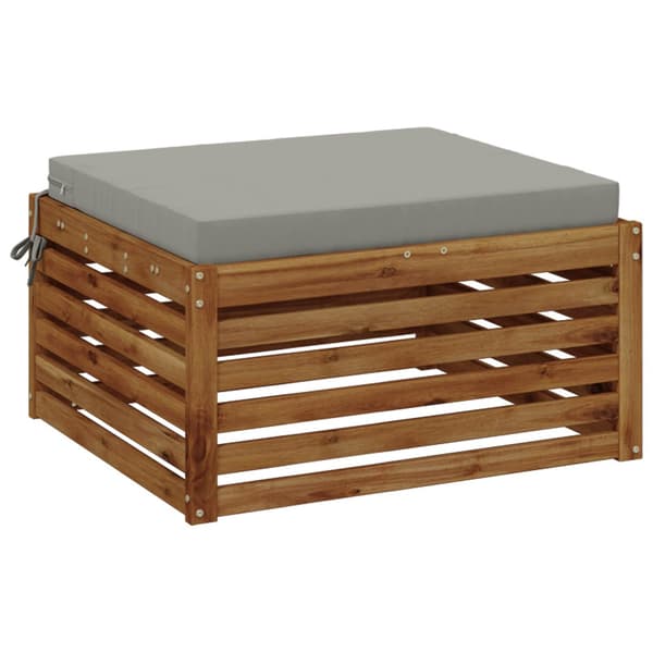 1-delad Sittdyna SOEST 100% Polyester Grå 60 x 60 x 7 cm