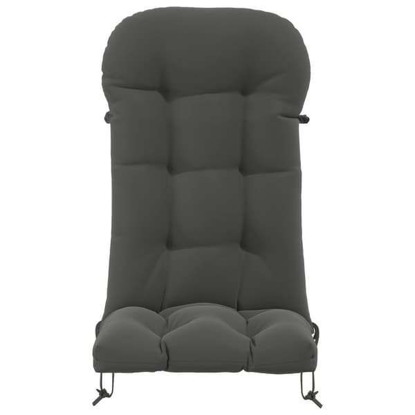 Solsängkudde PUTTEN 100% Polyester Antracit 48 x 112 x 10 cm