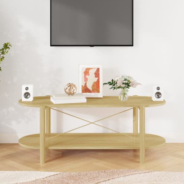 Soffbord 110x48x40 cm konstruerat trä