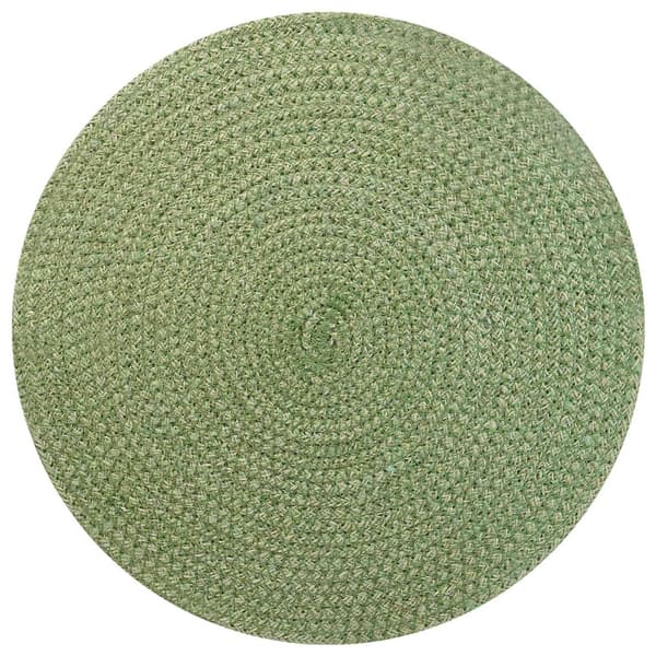 Jute Placemats 6 st Olivgrön 100% Tossa Jute