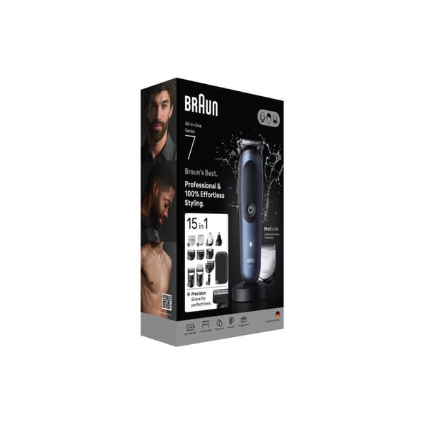 Braun All-in-One Series 7 AIO7580 - trimmer - deep blue