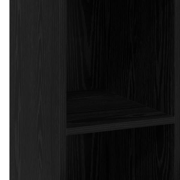 Sideboard Svart ek 30 x 41 x 93 cm Konstruerat trä