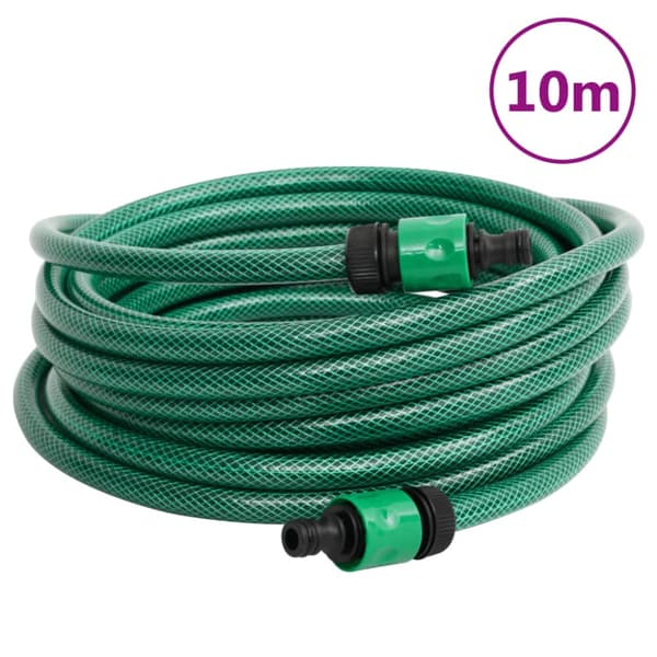 Poolslang grön 10 m PVC