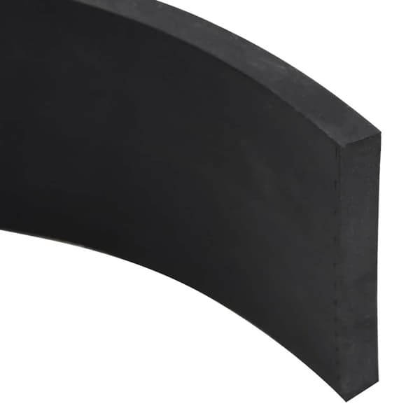 Gummikant för snöplog svart 250x8x1 cm