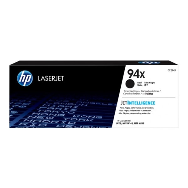 HP 94X - svart - original - LaserJet - tonerkassett (CF294X)