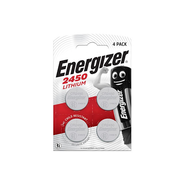 Batteri ENERGIZER Lithium CR2450 4/fp