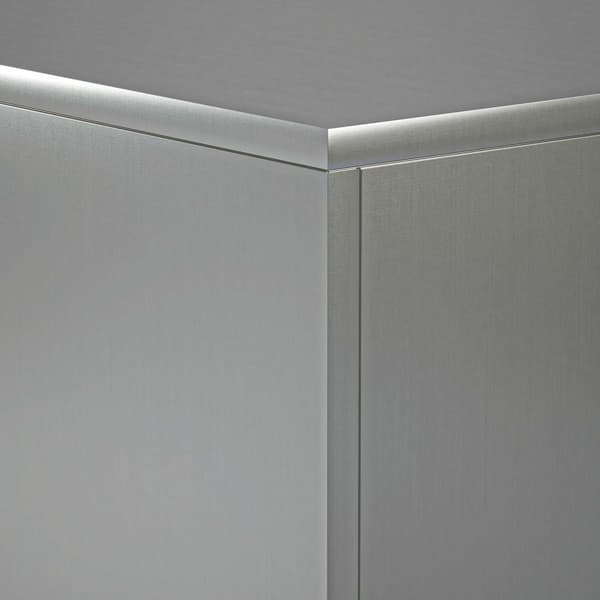 Växtställ 2 pcs Silver 40 x 40 x 80 cm Rostfritt stål