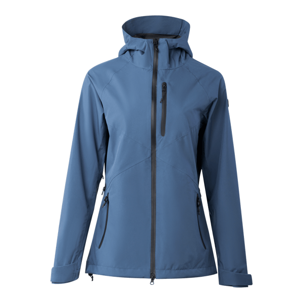 Moro Shell Jacket w Bright blue Female