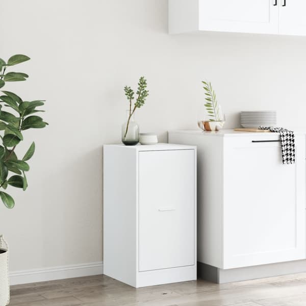 Apoteksskåp vit 40x41x77,5 cm konstruerat trä