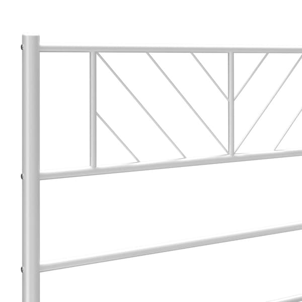 Ersättningsgavel metall vit 90 cm