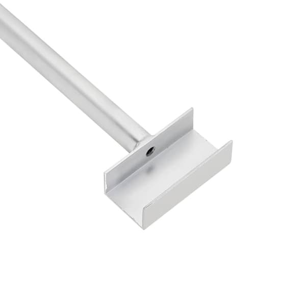 Tarpaulinbracket för släp 2 pcs Silver 100-145 cm Aluminium