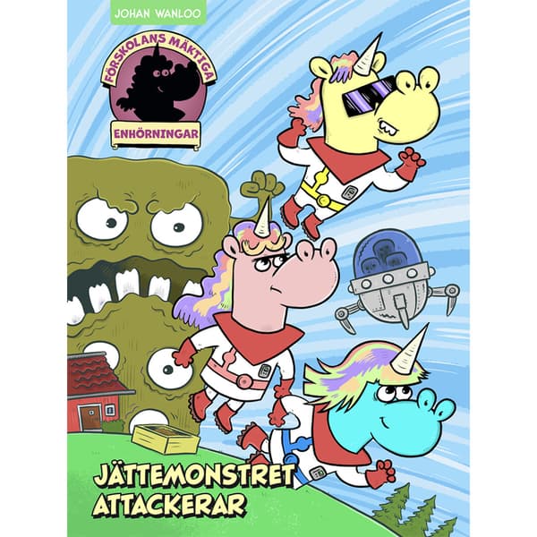 Jättemonstret attackerar (inbunden)