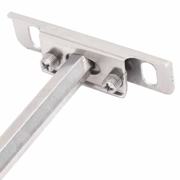 Konsoler för flytande hyllplan 12st osynlig Ø12x100 mm kolstål