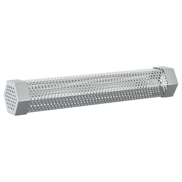 vidaxl Röktub 2 st 5 x 5 x 30 cm Rostfritt Stål 304 Silver
