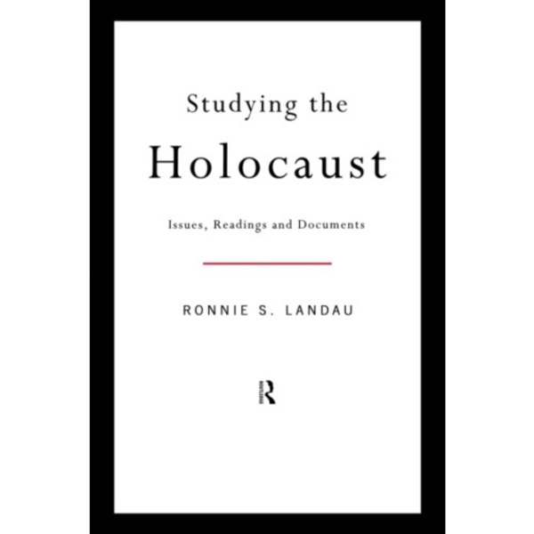 Studying the Holocaust (häftad, eng)