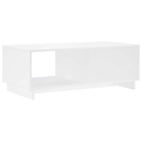 Kaffeebord Vit 95 x 50,5 x 35 cm Konstruerat trä