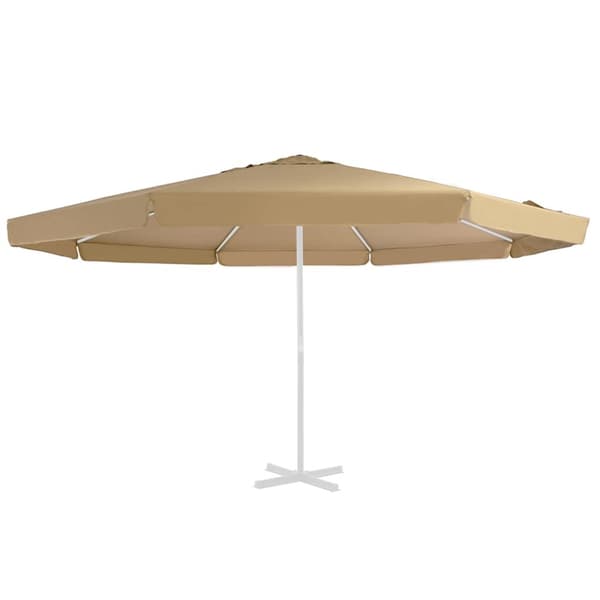 Reservtyg för parasoll taupe 515 cm