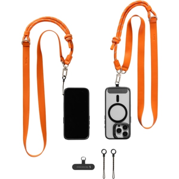 SmallRig 5300 FilMov Phone Shoulder Strap Orange