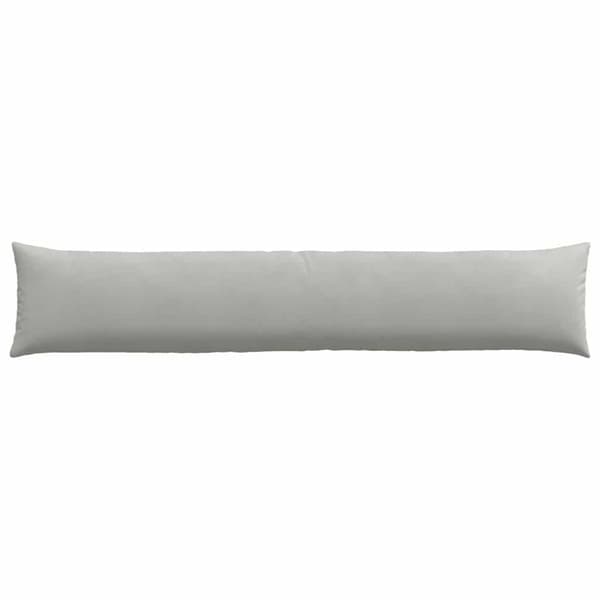 Sofakuddar 2 pcs Ljusgrå 200 x 40 cm tyg