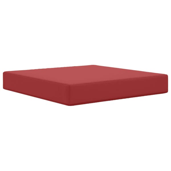 Utomhus Soffa Kudde 2 pcs Vinröd Polyester