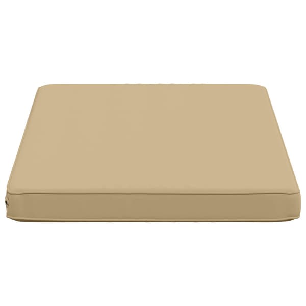 1-delad Bänk Kudde VUGHT 100% Polyester Beige 60 x 50 x 5 cm