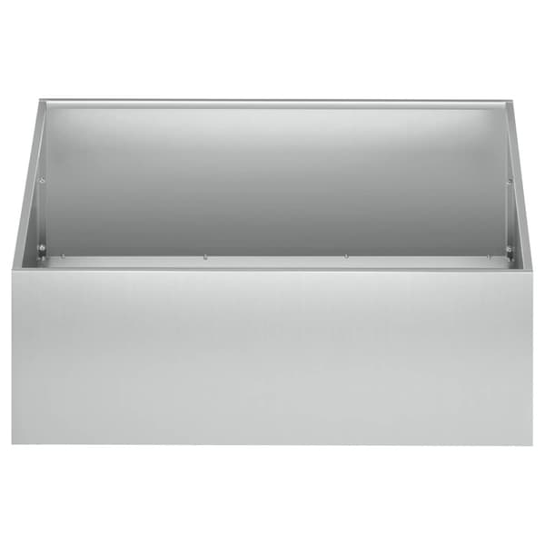 Trädgårdsplanterare 2 st Silver 40 x 40 x 20 cm