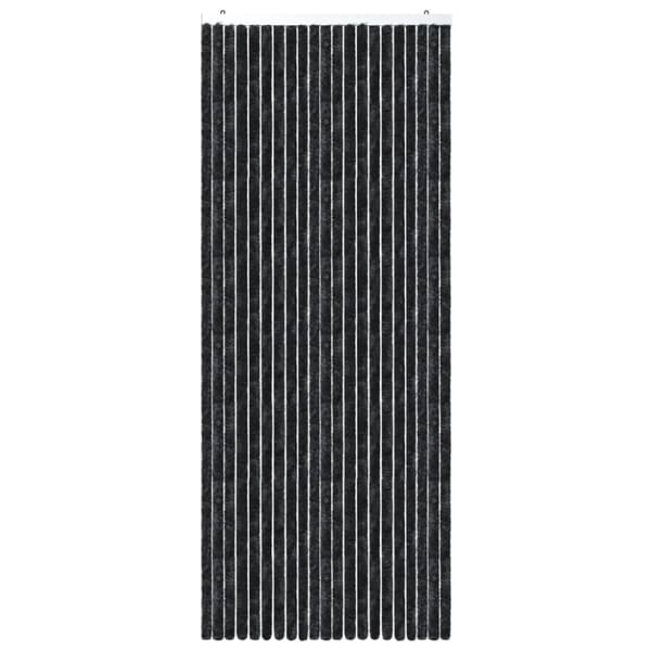 Insektsdraperi antracit 90x220 cm chenille