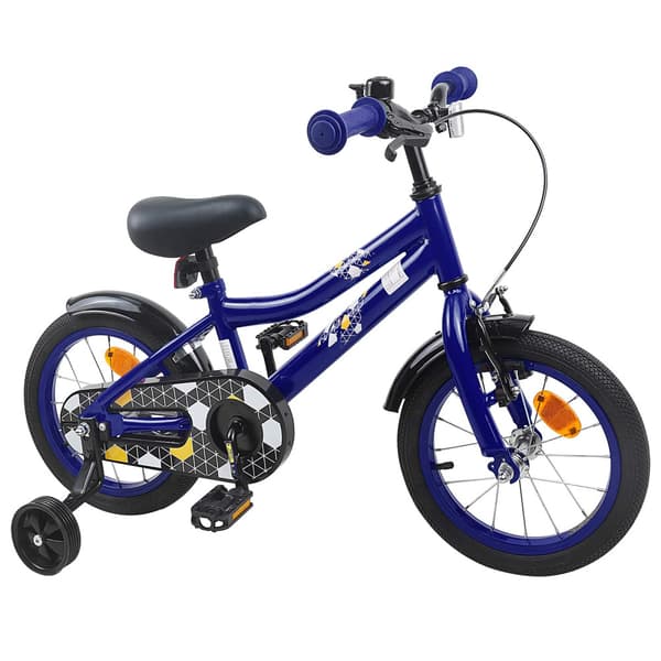 Barncykel 12 Tum för 2-4 åringar Mörkblå
