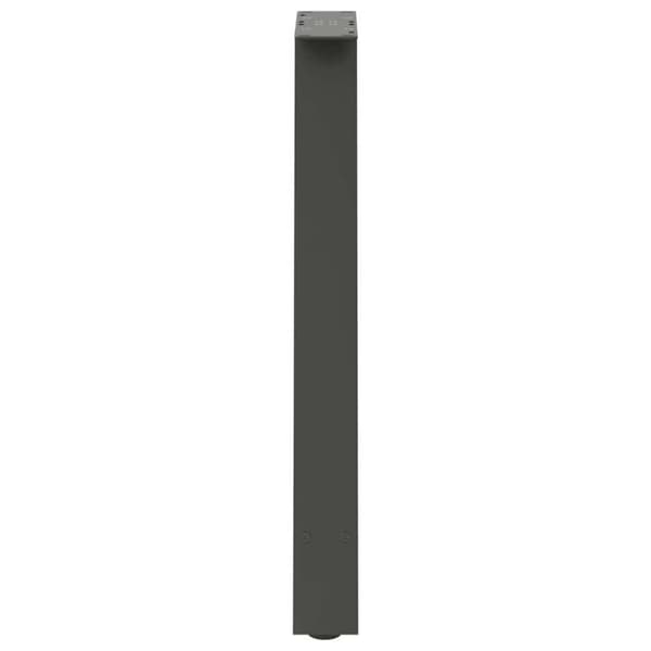 Matbordsben A-formade 2 st antracit 50x(72-73) cm stål