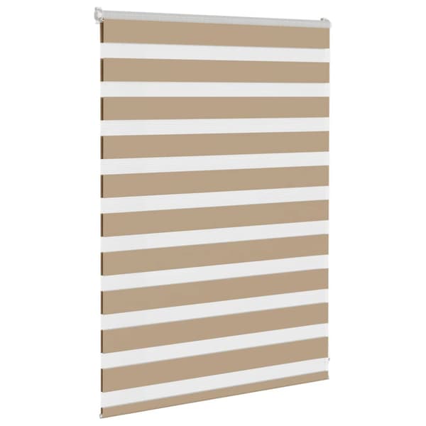 Rullgardin zebra 100x100 cm tyg bredd 95,9 cm polyester