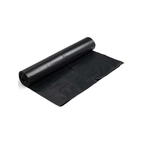 Plastsäck POLYREG 110L 60my svart 25/rl
