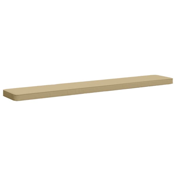 2-delade Bänk Kuddar VUGHT 2 st 100% Polyester Beige