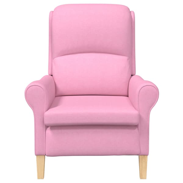 fåtölj Rosa tyg