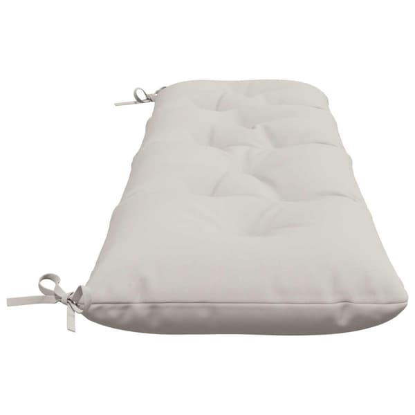 Bänk Kuddar VIANEN 2 st 100% Polyester Vit 160 x 40 x 12 cm