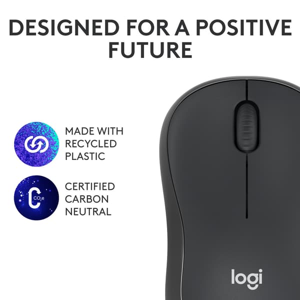 Logitech M240 datormöss Ambidextrous Bluetooth