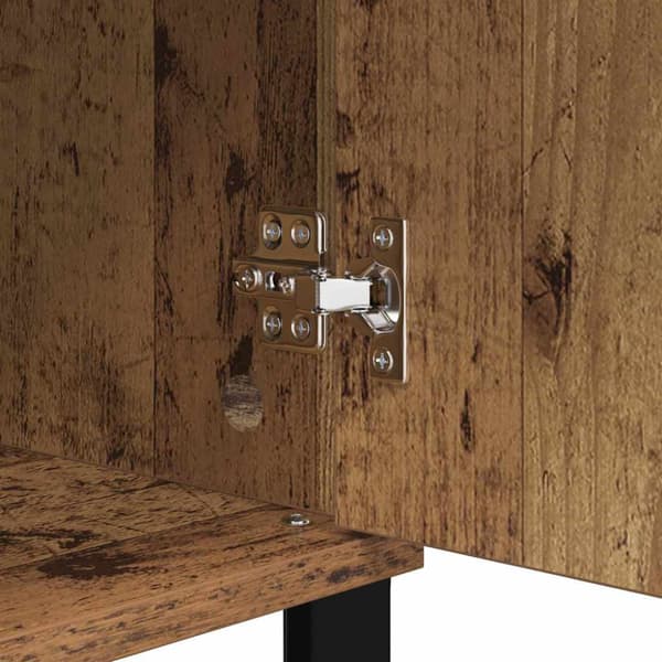 Sideboard Gammalt trä 40 x 35 x 70 cm Konstruerat trä