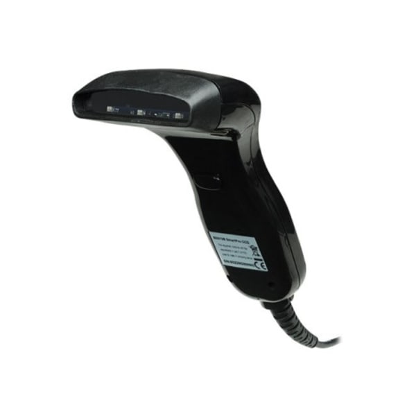 Manhattan Contact CCD Handheld Barcode Scanner, USB, 80mm Scan Width, Cable 152cm, Max Ambient Light: 3,000 lux (sunlight), Black, Three Year Warranty