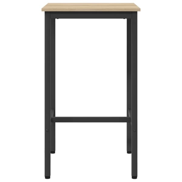 Barbord 52 x 52 x 110 cm Konstruerat trä Sonoma-ek Rektangulär