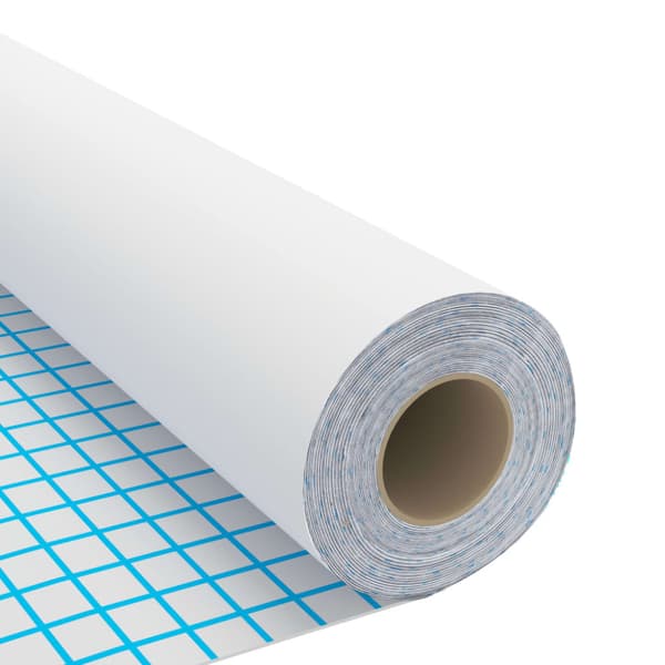 Dekorplast vit 500x90 cm PVC